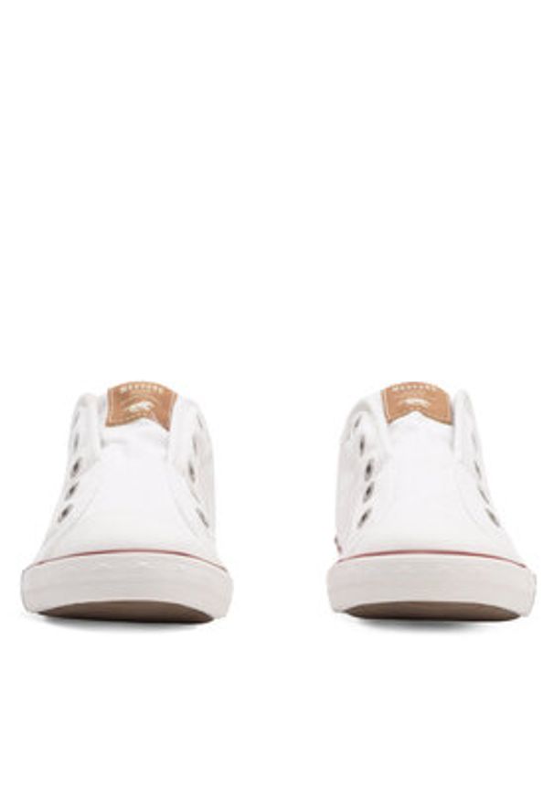 Mustang Trampki 1099-409 Biały. Kolor: biały. Materiał: materiał