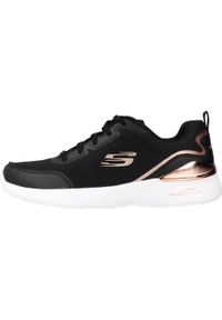 skechers - Buty do chodzenia damskie Skechers Skech Air. Zapięcie: sznurówki. Kolor: czarny. Materiał: materiał. Szerokość cholewki: normalna. Model: Skechers Sport. Sport: turystyka piesza