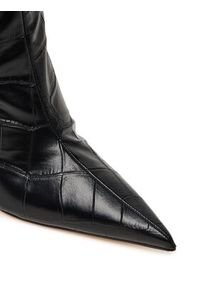 Elisabetta Franchi Kozaki SA-05L-58E2-V850 Czarny. Kolor: czarny. Materiał: skóra #3