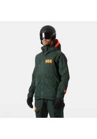 Kurtka narciarska Helly Hansen Ridge Infinity. Kolor: zielony, czarny, wielokolorowy. Sezon: zima. Sport: narciarstwo #1
