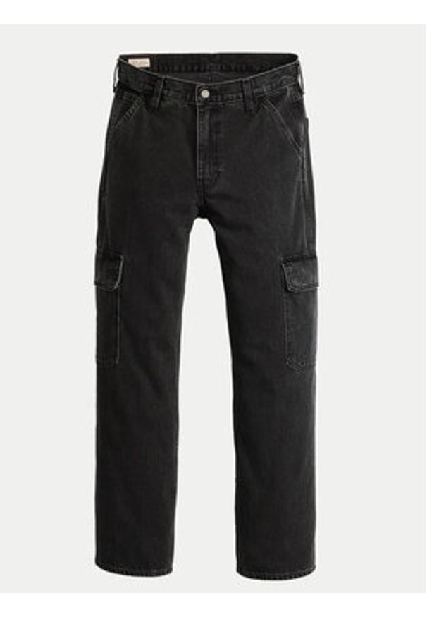 Levi's® Jeansy 568™ 000LP-0002 Czarny Loose Fit. Kolor: czarny