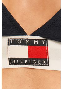TOMMY HILFIGER - Tommy Hilfiger - Biustonosz UW0UW02243. Kolor: niebieski. Rodzaj stanika: wyciągane miseczki. Wzór: gładki #3