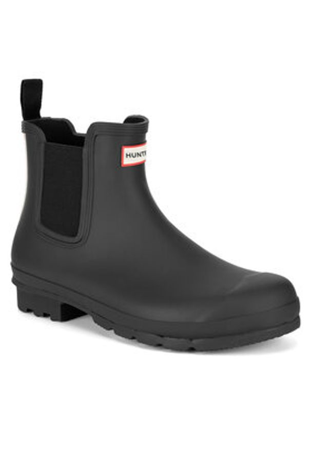 Hunter Kalosze MFS3354RMA Czarny. Kolor: czarny. Materiał: materiał