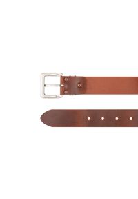 Tom Tailor - TOM TAILOR MĘSKI PASEK SKÓRZANY KLASYCZNY SKÓRA TG1068L89/690 40mm Gürtel Q.6789 0690 DARKBROWN. Materiał: skóra. Wzór: paski. Styl: klasyczny #3