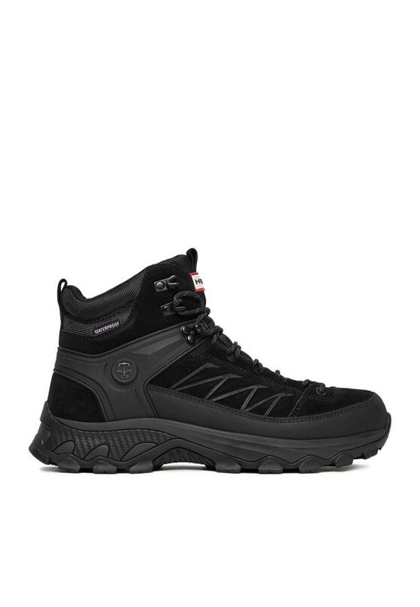 Hunter Trekkingi CEO-H8-352 Czarny. Kolor: czarny. Materiał: skóra, zamsz. Sport: turystyka piesza