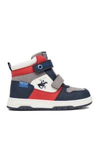 Sneakersy Beverly Hills Polo Club. Kolor: niebieski