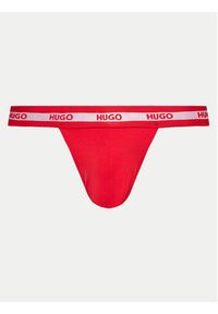 Hugo Komplet 3 par slipów Jock Strap 50517882 Kolorowy. Materiał: bawełna. Wzór: kolorowy #3