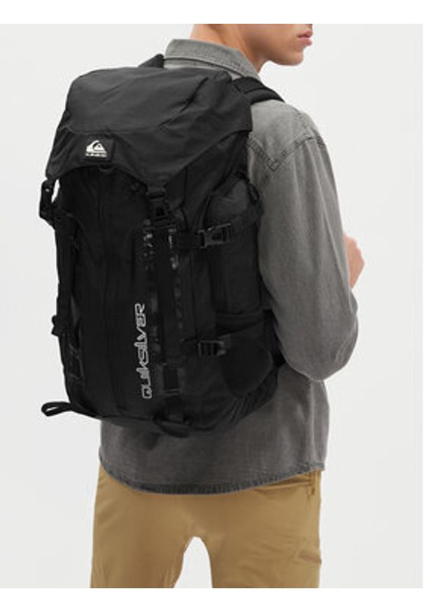 Quiksilver Plecak QUIC-P-004-07 Czarny. Kolor: czarny. Materiał: materiał