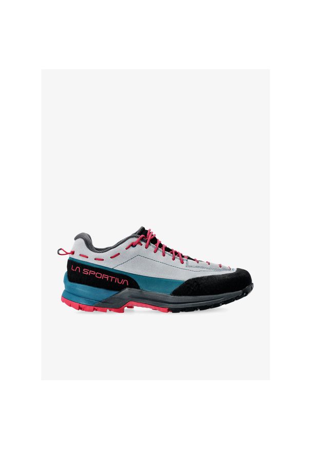 LA SPORTIVA - Buty podejściowe damskie La Sportiva Tx Guide Leather. Kolor: biały, wielokolorowy, zielony