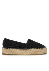 DeeZee Espadryle 3H39248-1 Czarny. Kolor: czarny. Materiał: materiał
