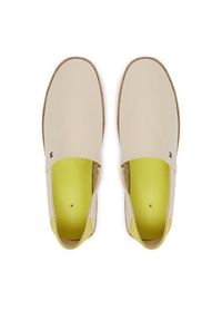 TOMMY HILFIGER - Tommy Hilfiger Espadryle Core Hilfiger Espadrille Textile FM0FM05792 Beżowy. Kolor: beżowy. Materiał: materiał #6