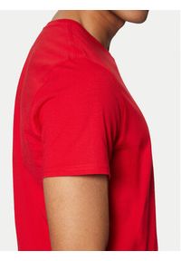 Tommy Jeans T-Shirt DM0DM04411 Czerwony Slim Fit. Kolor: czerwony. Materiał: bawełna #3