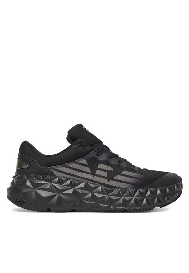 EA7 Emporio Armani Sneakersy X8X239 XK432 MC269 Czarny. Kolor: czarny. Materiał: materiał