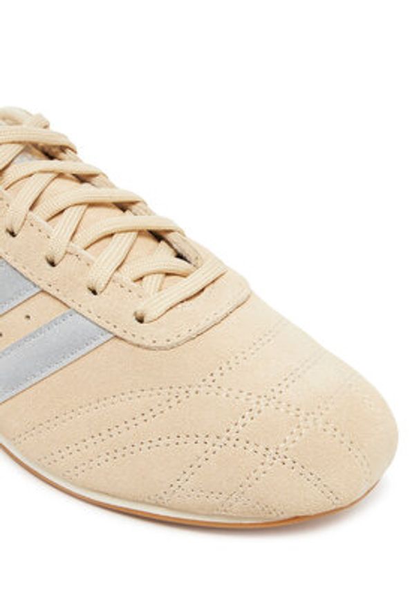 Adidas - adidas Sneakersy Taekwondo JQ0558 Beżowy. Kolor: beżowy. Materiał: zamsz, skóra