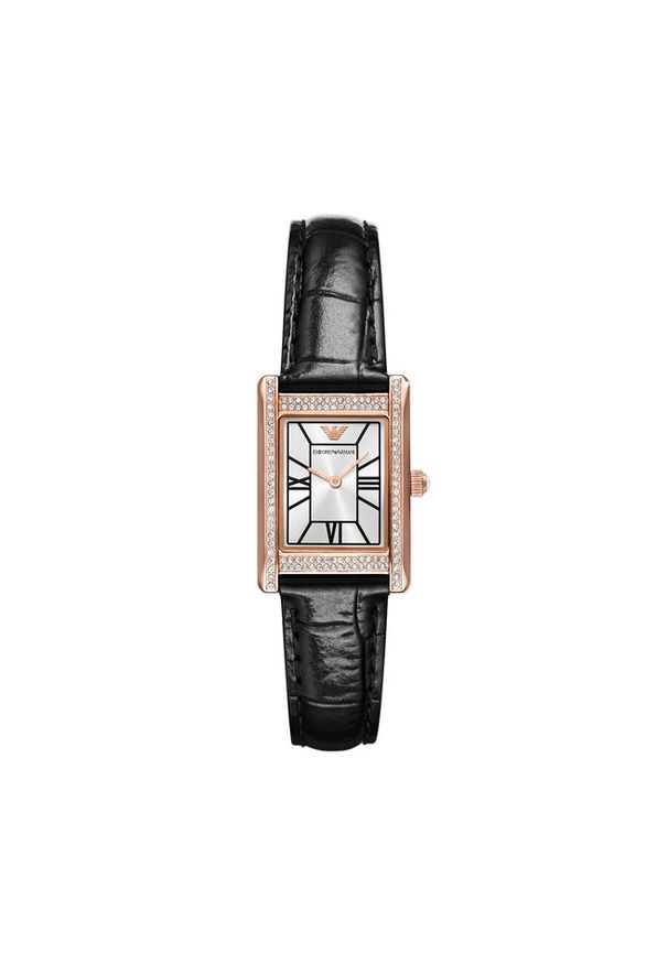 Zegarek Emporio Armani. Kolor: czarny