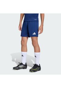 Adidas - Dziecięce szorty Entrada26. Kolor: niebieski, biały, wielokolorowy. Styl: sportowy #1