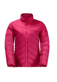 Kurtka turystyczna damska Jack Wolfskin Tundra Down. Kolor: różowy. Materiał: poliamid, puch. Sport: turystyka piesza #1