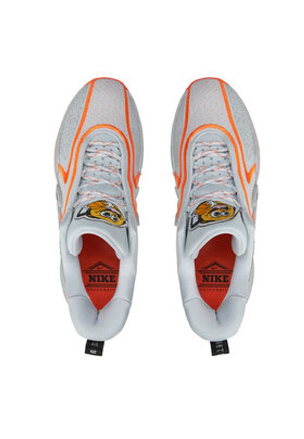 Nike Buty do koszykówki DH1537-004 Szary. Kolor: szary. Materiał: materiał. Sport: koszykówka