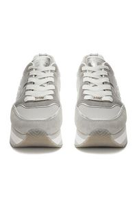 Nine West Sneakersy SS25-3C093 Srebrny. Kolor: srebrny. Materiał: materiał #3