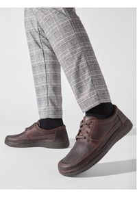 Clarks Półbuty Nature 5 Lo 26168614 Brązowy. Kolor: brązowy. Materiał: skóra