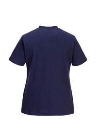 Portwest - T-shirt Damski Jeden Kolor. Kolor: niebieski