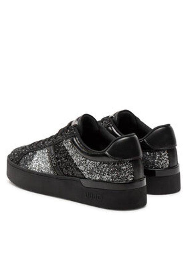 Liu Jo Sneakersy Silvia 105 BF4087 TX007 Czarny. Kolor: czarny