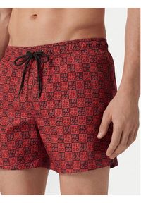 Hugo - HUGO Szorty kąpielowe Aaron 50556792 Czerwony Regular Fit. Kolor: czerwony. Materiał: syntetyk #3