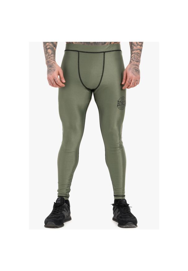 Legginsy Benlee Manorburn. Kolor: czarny, zielony, wielokolorowy. Sport: joga i pilates