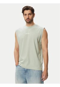 Jack & Jones Tank top Eterna 12295670 Szary Loose Fit. Kolor: szary. Materiał: bawełna #1