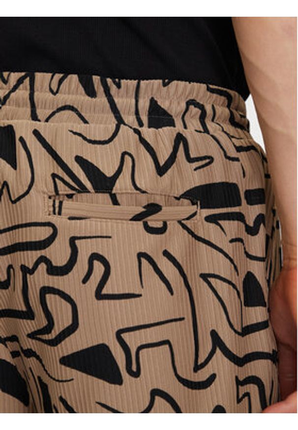 Only & Sons Szorty materiałowe Tel 22033513 Beżowy Regular Fit. Kolor: beżowy. Materiał: syntetyk