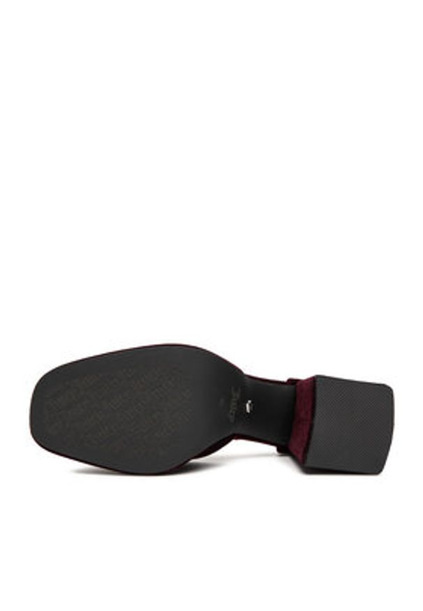 Juicy Couture Czółenka EO-W2SH59501A Bordowy. Kolor: czerwony. Materiał: materiał