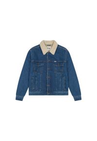 Wrangler - MESKA KURTKA WRANGLER SHERPA CLASSIC JACKET MID STONE 112371440 #3
