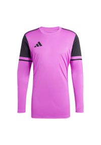 Adidas - Kurtka bramkarska z długim rękawem adidas Squadra 25. Kolor: różowy, wielokolorowy, czarny. Długość rękawa: długi rękaw. Długość: długie. Sport: piłka nożna #1