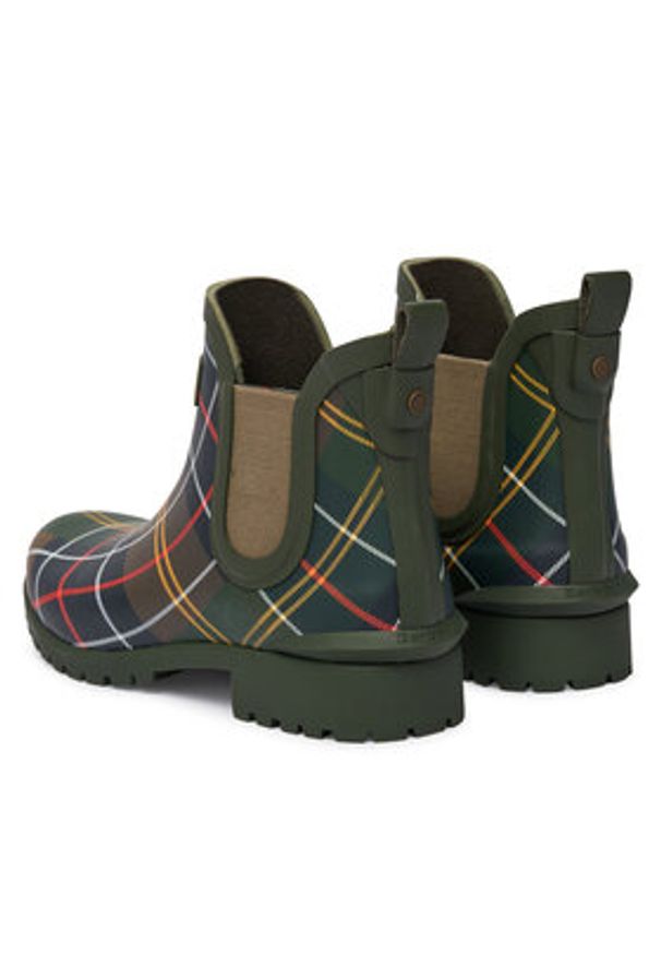 Barbour Kalosze Wilton LRF0066TN11 Zielony. Kolor: zielony. Materiał: guma