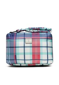 Tommy Jeans Kosmetyczka Tjw Hype Consvanity Bag Tartan AW0AW14105 Zielony. Kolor: zielony. Materiał: materiał