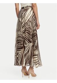 Guess Spódnica mini 174857 Brązowy Classic Fit. Kolor: brązowy. Materiał: syntetyk #5