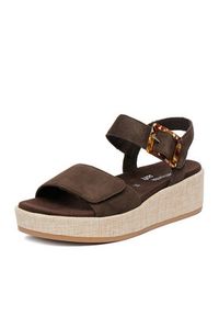 Remonte Sandały CEO-D1N54-25 Brązowy. Kolor: brązowy. Materiał: zamsz, skóra #8
