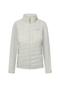 Damska kurtka puchowa Viking Zemu. Kolor: beżowy. Materiał: puch. Sport: turystyka piesza #1