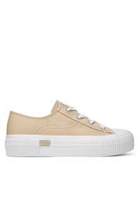 Lee Trampki Isla C Women Low 50251001.33F Beżowy. Kolor: beżowy. Materiał: materiał