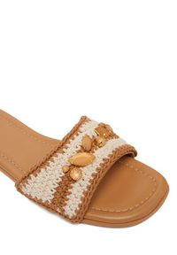 Inuikii Klapki Woven Cali 1014.003.0041.164 Kremowy. Kolor: kremowy. Materiał: materiał #5