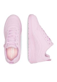 skechers - Skechers Sneakersy 310387L LTPK Różowy. Kolor: różowy. Materiał: skóra #4