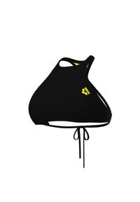 Damski top do kostiumu kąpielowego Arena Crop Think. Kolor: czarny #1