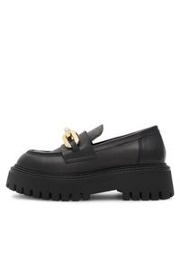 Gino Rossi Loafersy 8040 Czarny. Kolor: czarny. Materiał: skóra