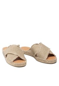 Castañer Espadryle Palmera/032 021775-3004 Beżowy. Kolor: beżowy. Materiał: materiał