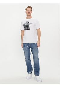 Hugo T-Shirt Dibeach 50513812 Biały Regular Fit. Kolor: biały. Materiał: bawełna #5