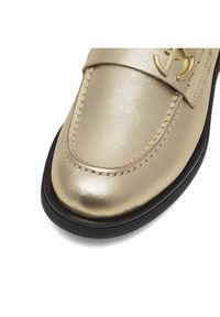 Eva Minge Loafersy MICHELLE-0107 Złoty. Kolor: złoty. Materiał: skóra #3