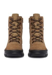 Rieker Trzewiki CEO-X8233-64 Beżowy. Kolor: beżowy. Materiał: zamsz, skóra #5