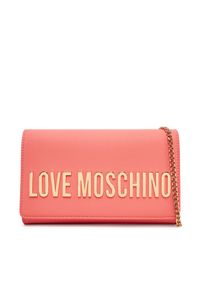 Love Moschino - Torebka LOVE MOSCHINO. Kolor: pomarańczowy