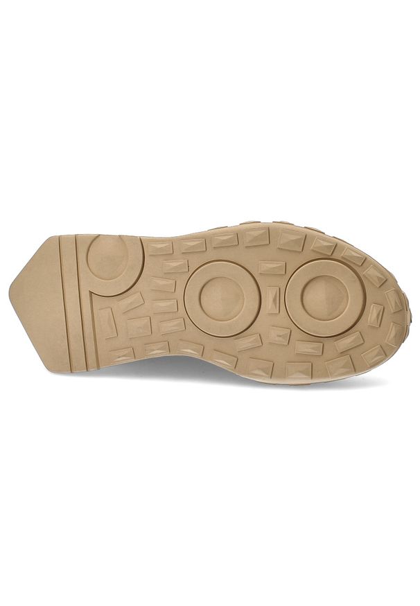 Brązowe Sneakersy John Doubare Stylowe Obuwie Męskie. Zapięcie: sznurówki. Kolor: brązowy. Materiał: materiał
