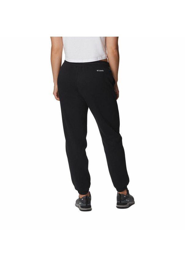 columbia - Spodnie Dresowe Damskie Columbia Trek Jogger. Kolor: czarny. Materiał: dresówka. Sezon: lato. Sport: turystyka piesza